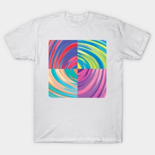 Bright Cubed Ripple 2 T-Shirt